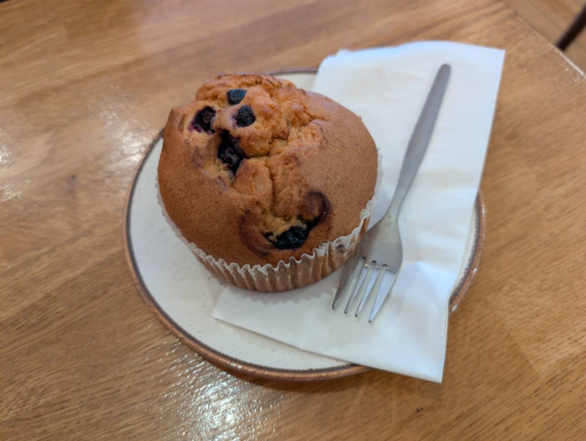 Muffins Keto aux myrtilles et amandes