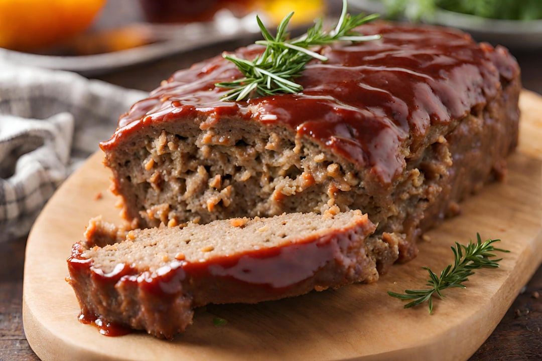 Pain de viande keto bardé de lard (Meatloaf)