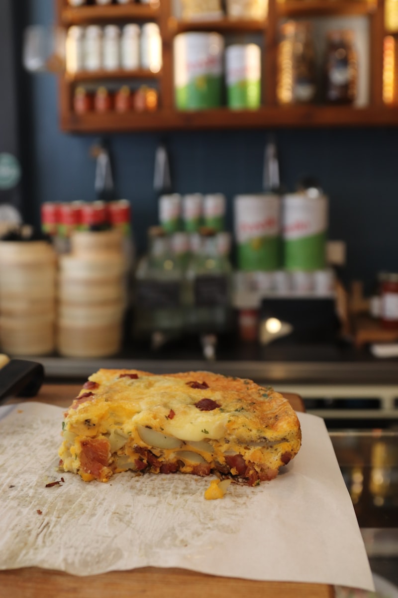 Quiche lorraine sans pâte
