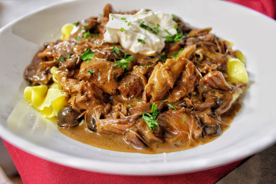 Recette bœuf Stroganoff keto facile