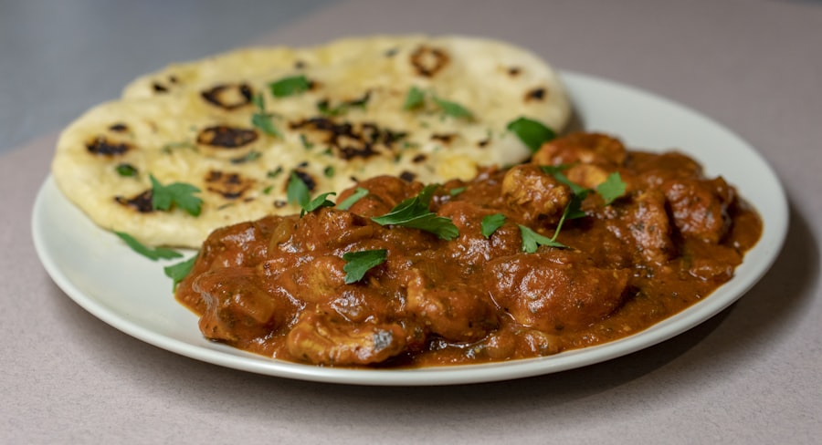 Poulet au Curry et Lait de Coco Keto