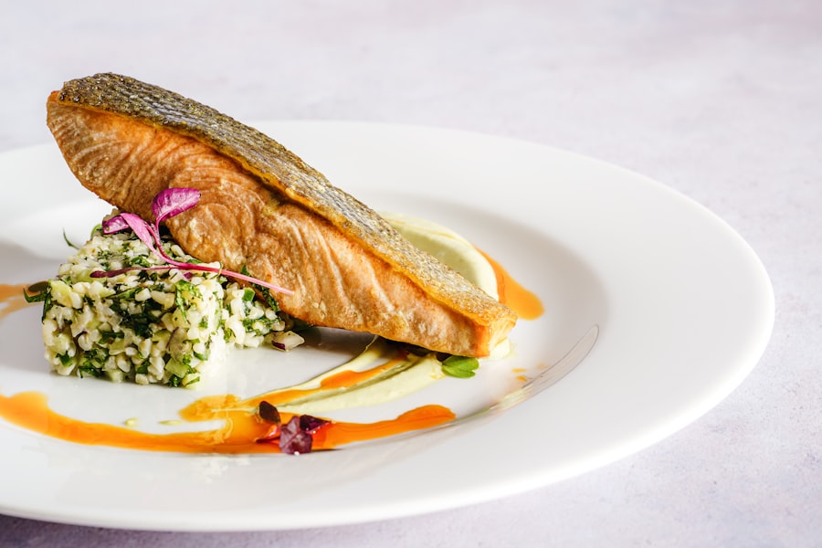 Saumon au four croûte de moutarde et herbes (Keto)
